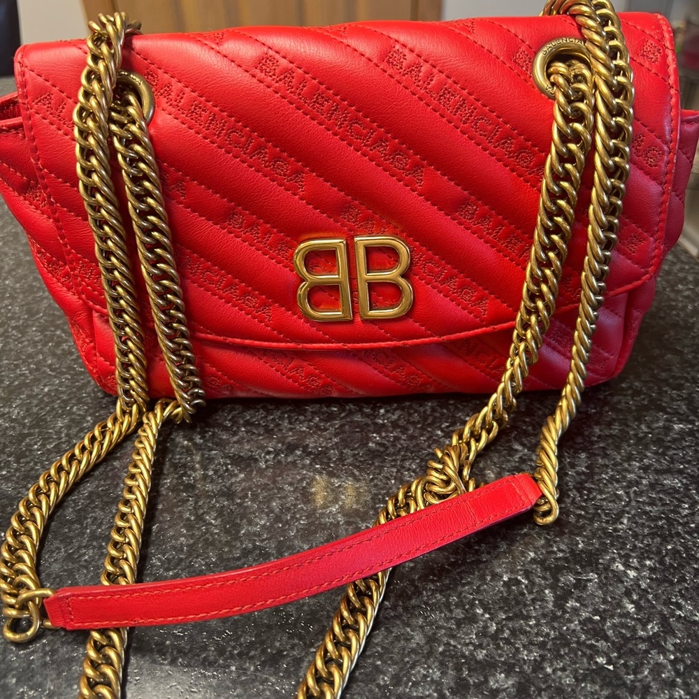 Balenciaga BB chain two way bag